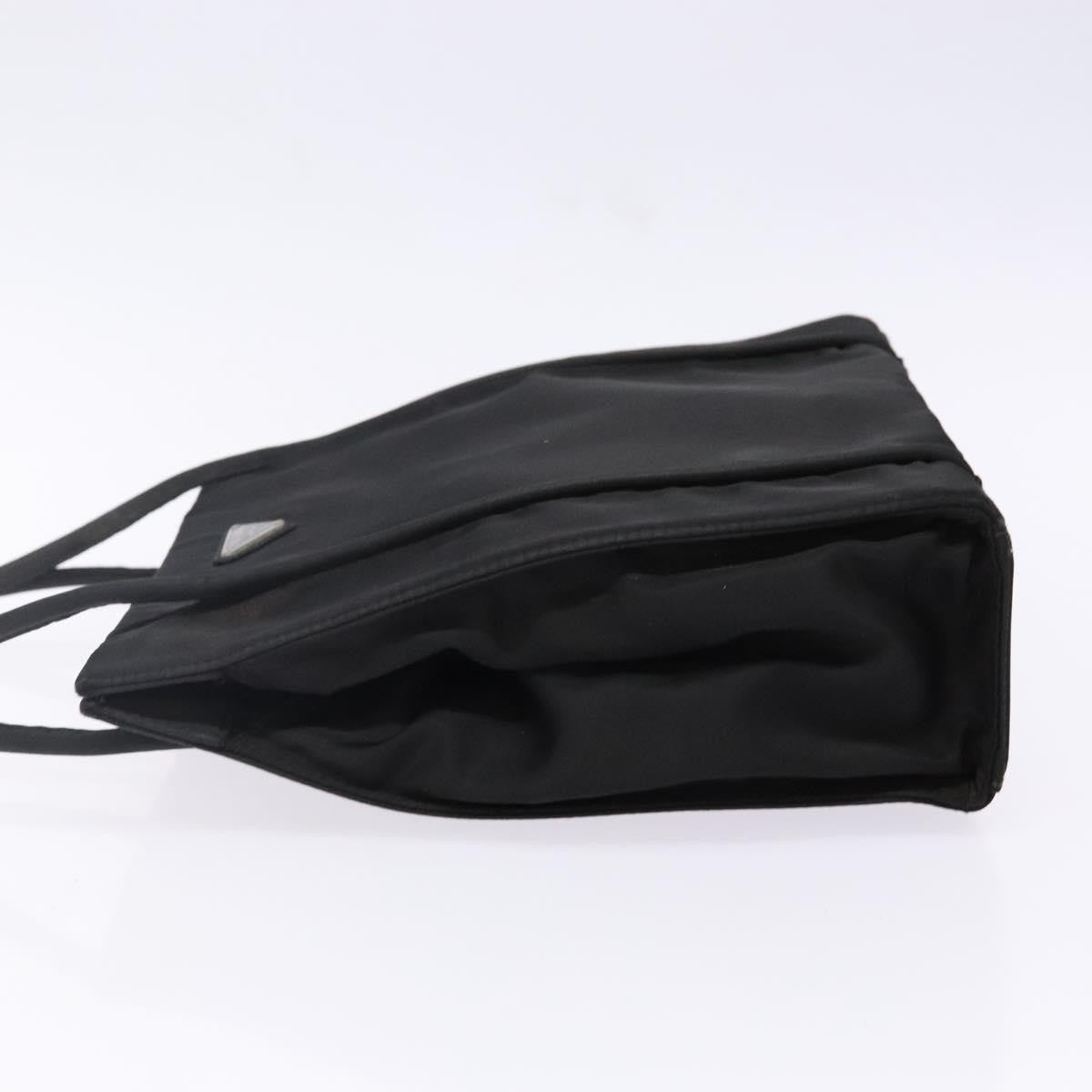 Prada cabas tessuto nylon, Black, Nylon, Handbag
