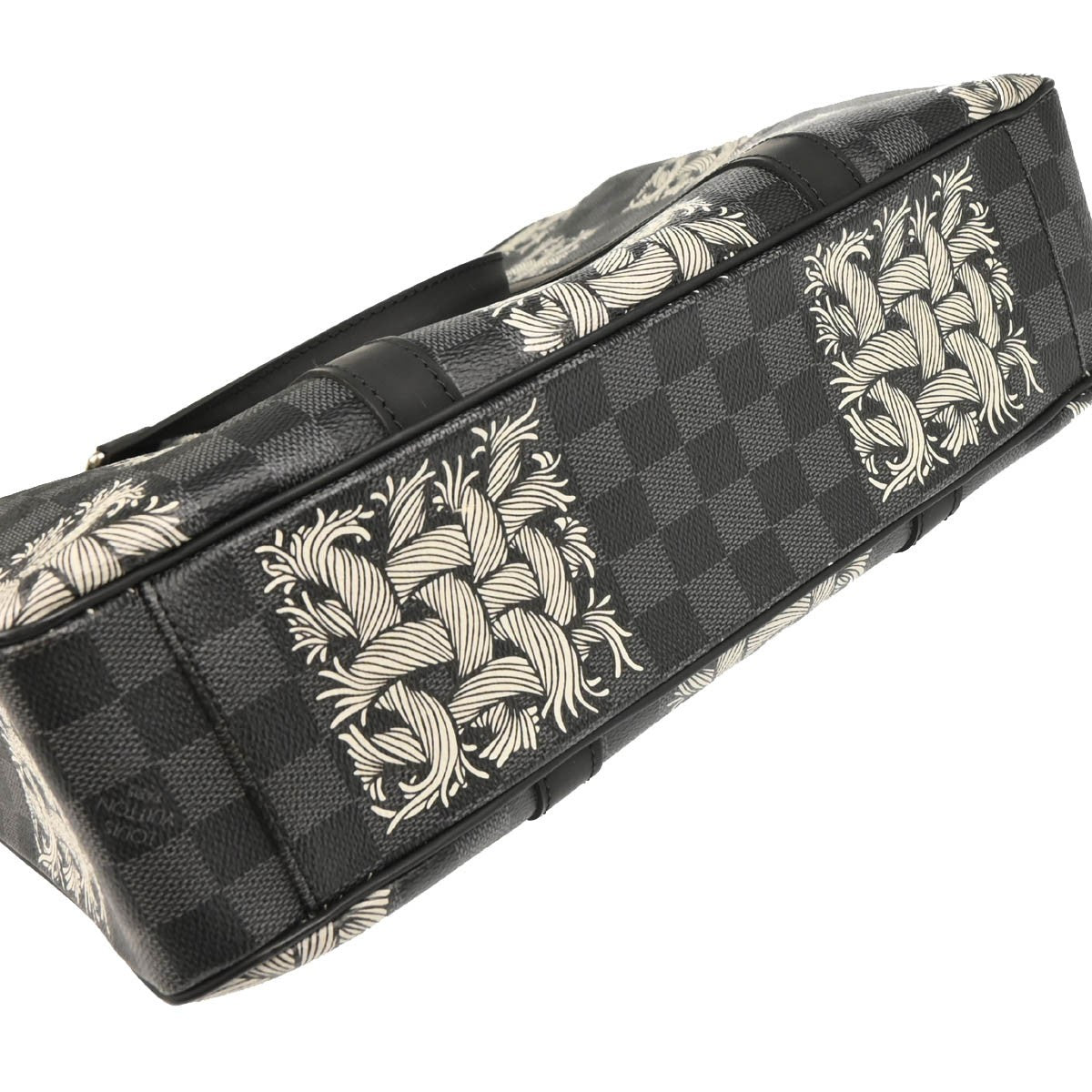 Louis Vuitton Tadao Handbag Limited Edition Nemeth Damier Graphite, GRAY, CANVAS, Tote bag