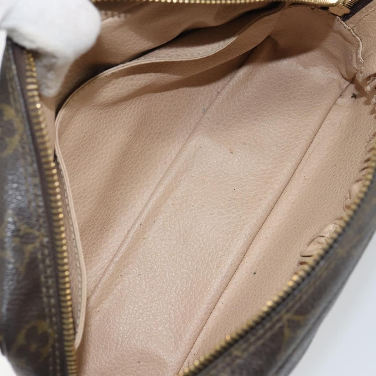Louis Vuitton Trousse Toilette Monogram Canvas, BROWN, CANVAS, Clutche & pouche