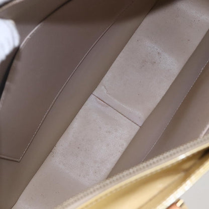 Louis Vuitton Columbus Handbag Monogram Vernis, BEIGE, PATENT_LEATHER, Tote bag