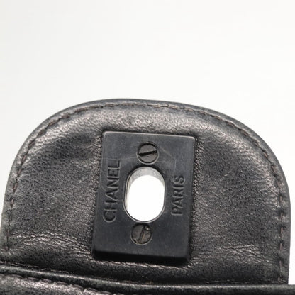 Chanel Travel Line Flap Bag Nylon, BLACK, NYLON, Travel bag