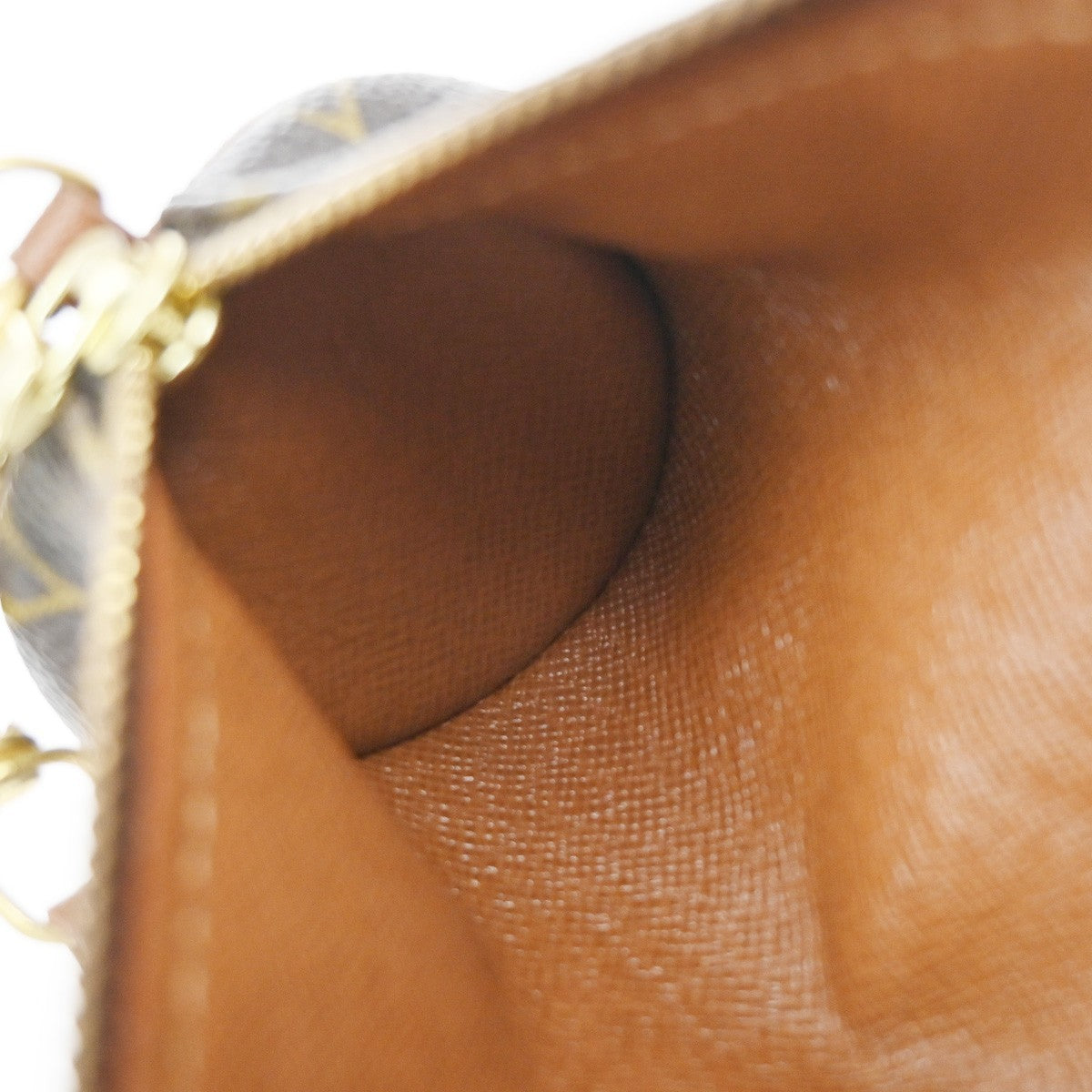 Louis Vuitton Papillon Pochette Monogram Canvas, BROWN, CANVAS, Clutche & pouche