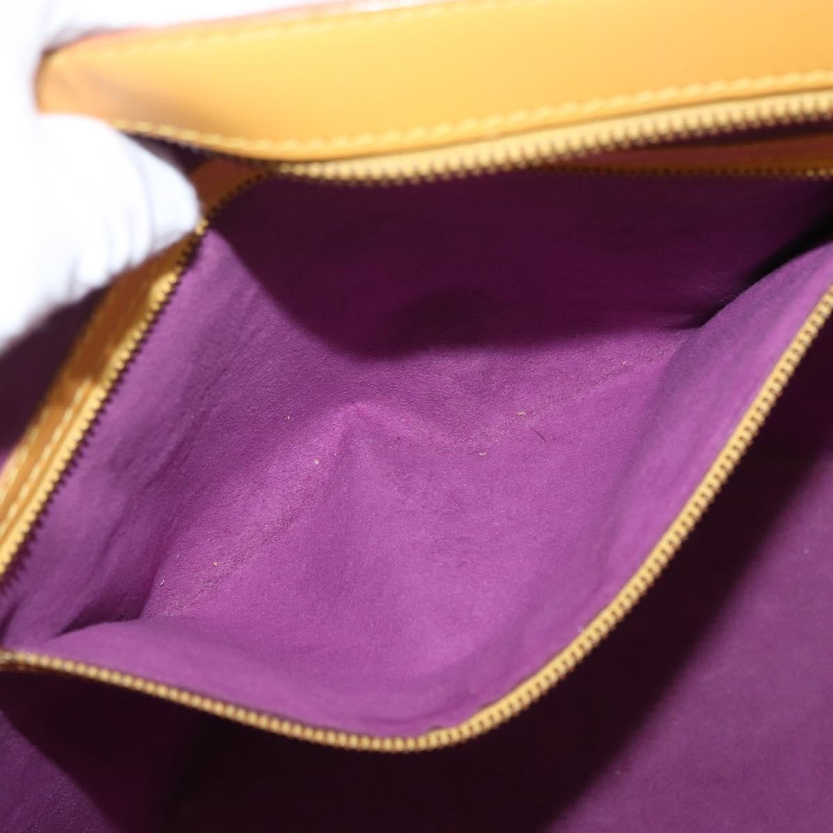 Louis Vuitton Saint Jacques Handbag Epi Leather, YELLOW, LEATHER, Shoulder bag