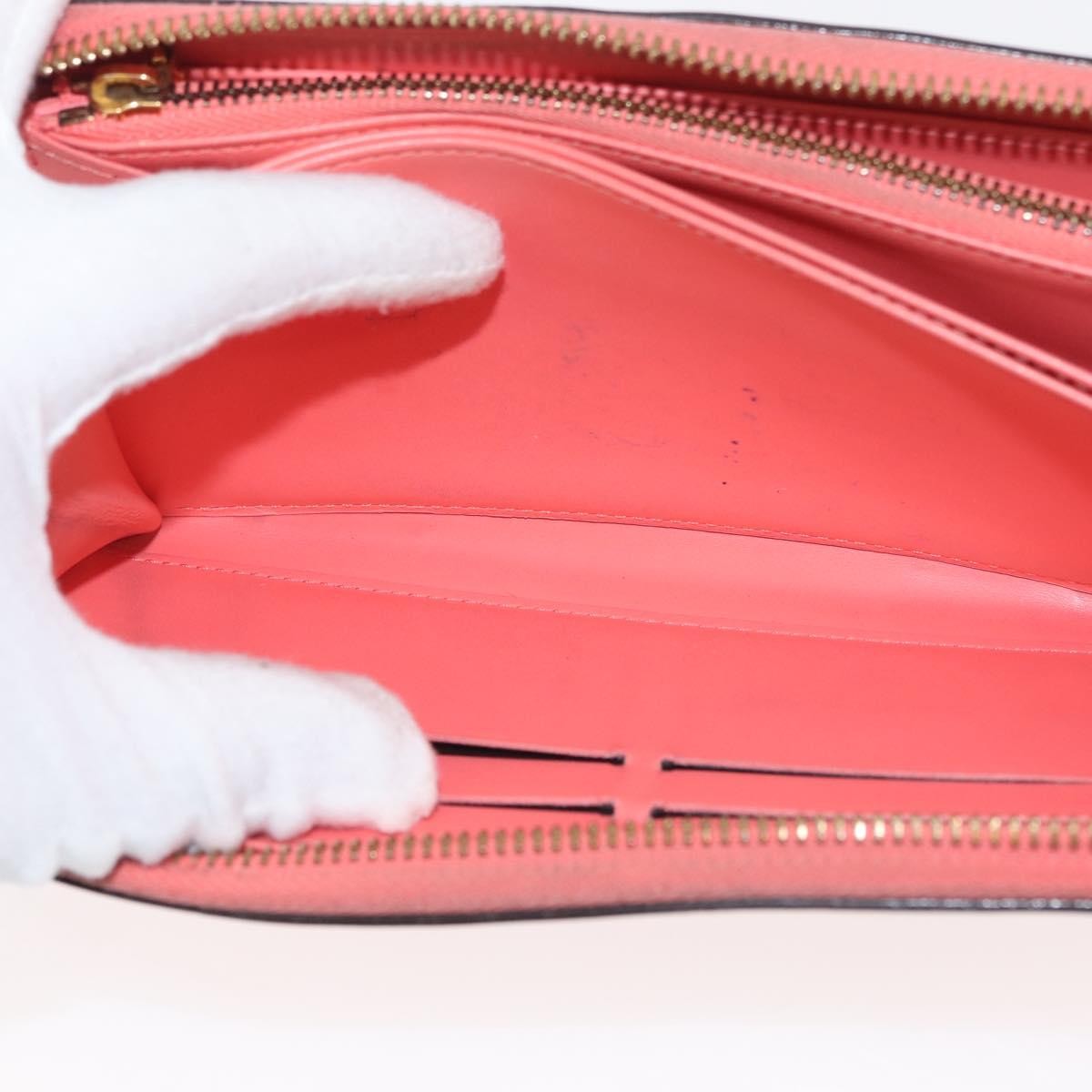 Louis Vuitton Zippy Wallet NM Monogram Patent, ORANGE, PATENT_LEATHER, Wallets