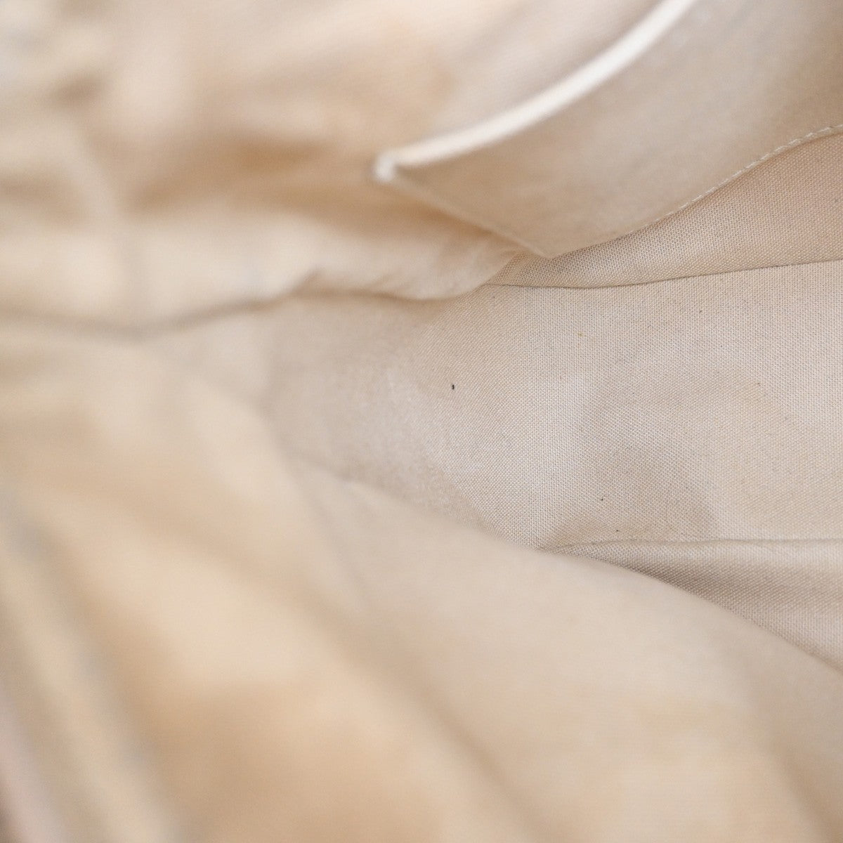 Louis Vuitton Siracusa Handbag Damier, WHITE, LEATHER, Shoulder bag