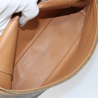 Celine Macadam Vanity Bag Canvas, BROWN, CANVAS, Travel bag