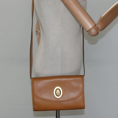 Christian Dior CD Shoulder bag Leather, BEIGE, LEATHER, Shoulder bag