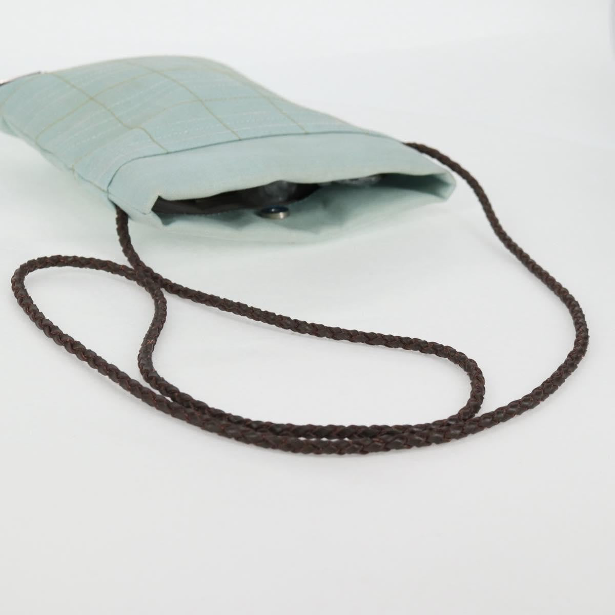 Burberry Vintage Shoulder Bag Canvas, BLUE, CANVAS, Shoulder bag