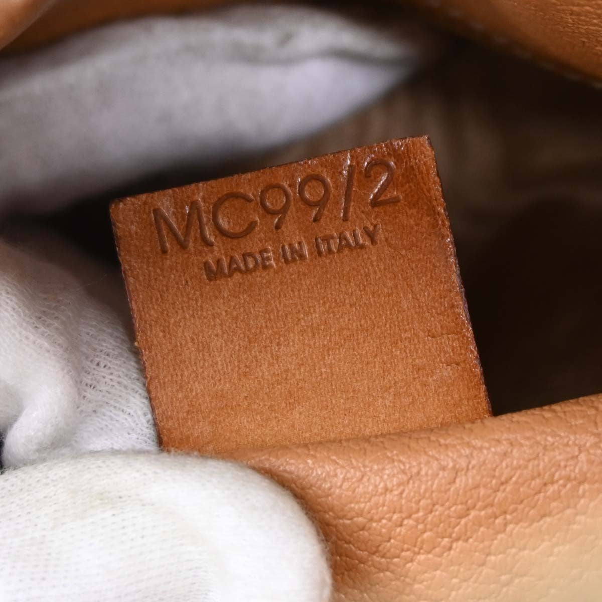 Celine Vintage Macadam Handbag Canvas, BROWN, PVC, Handbag