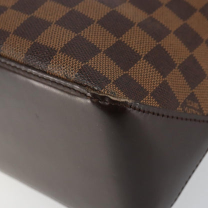 Louis Vuitton Cabas Piano Damier, BROWN, CANVAS, Tote bag