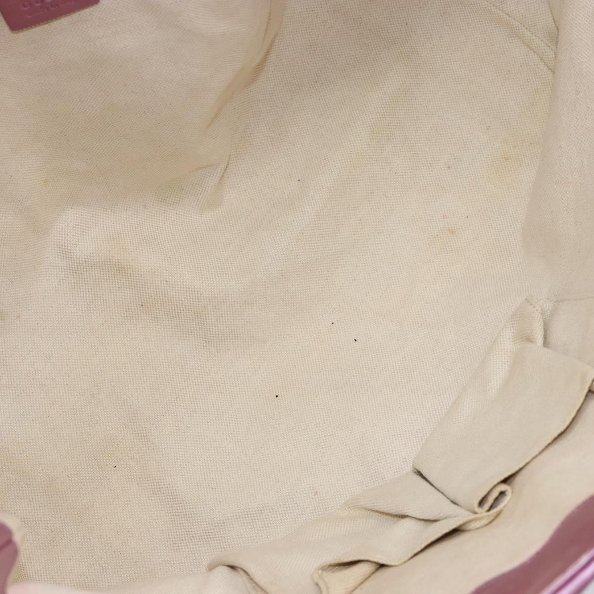 Gucci Heart Bit Open Tote Guccissima Leather, PINK, LEATHER, Tote bag