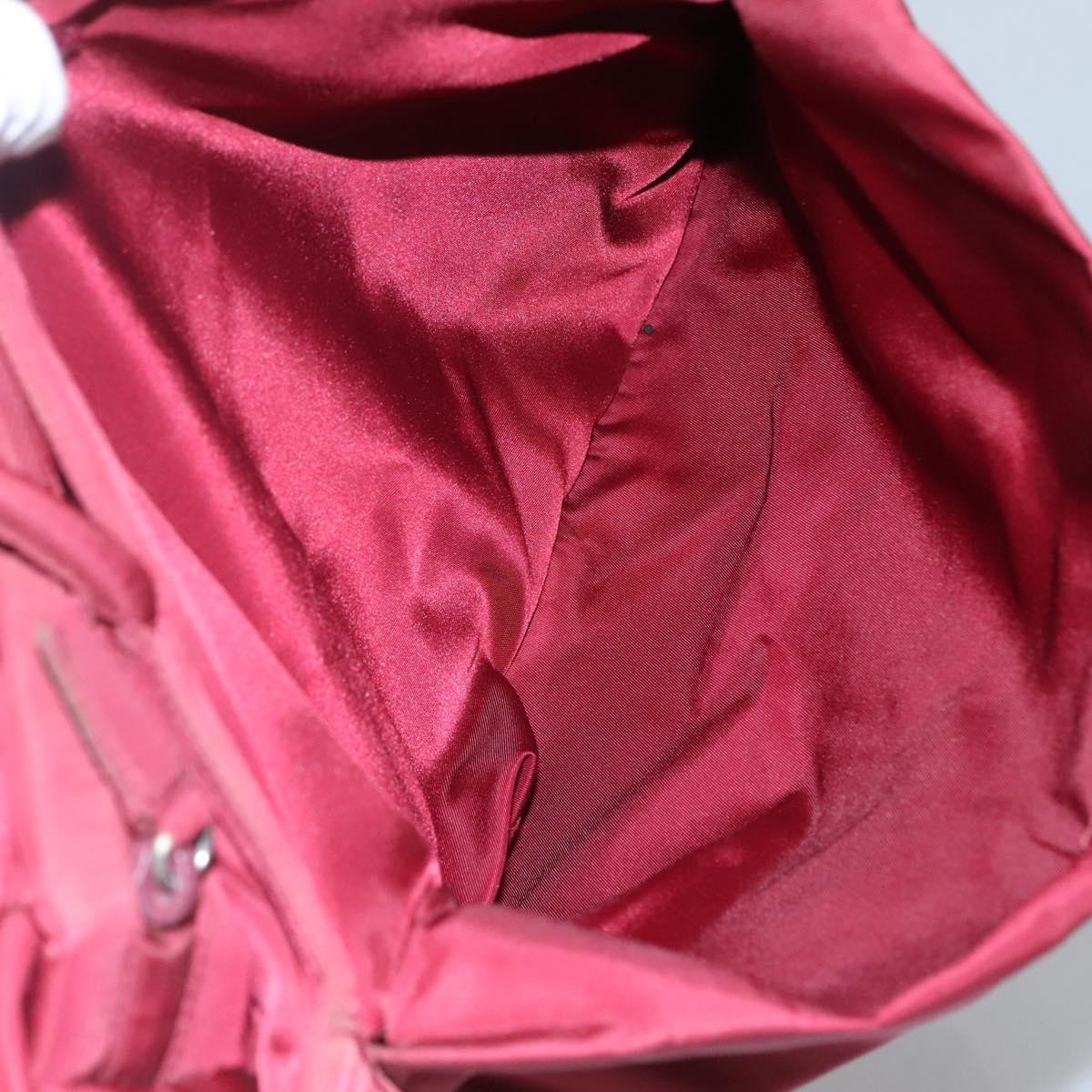 Prada Vintage Zip Tote Tessuto, RED, NYLON, Tote bag