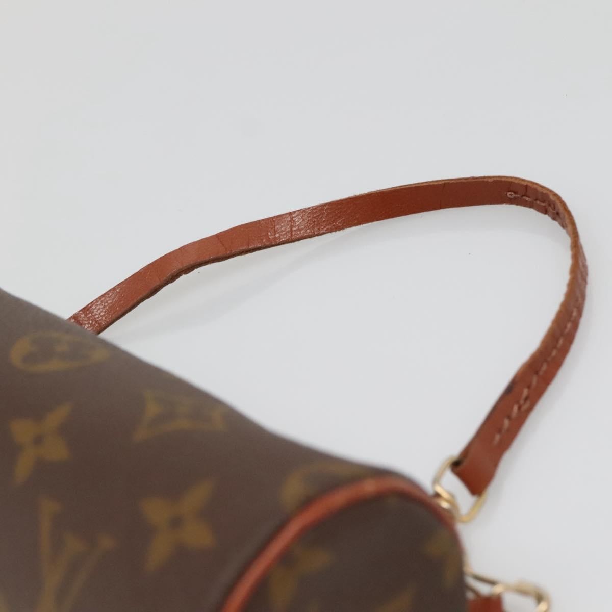 Louis Vuitton Papillon Pochette Monogram Canvas, BROWN, CANVAS, Clutche & pouche