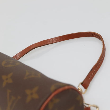 Louis Vuitton Papillon Pochette Monogram Canvas, BROWN, CANVAS, Clutche & pouche