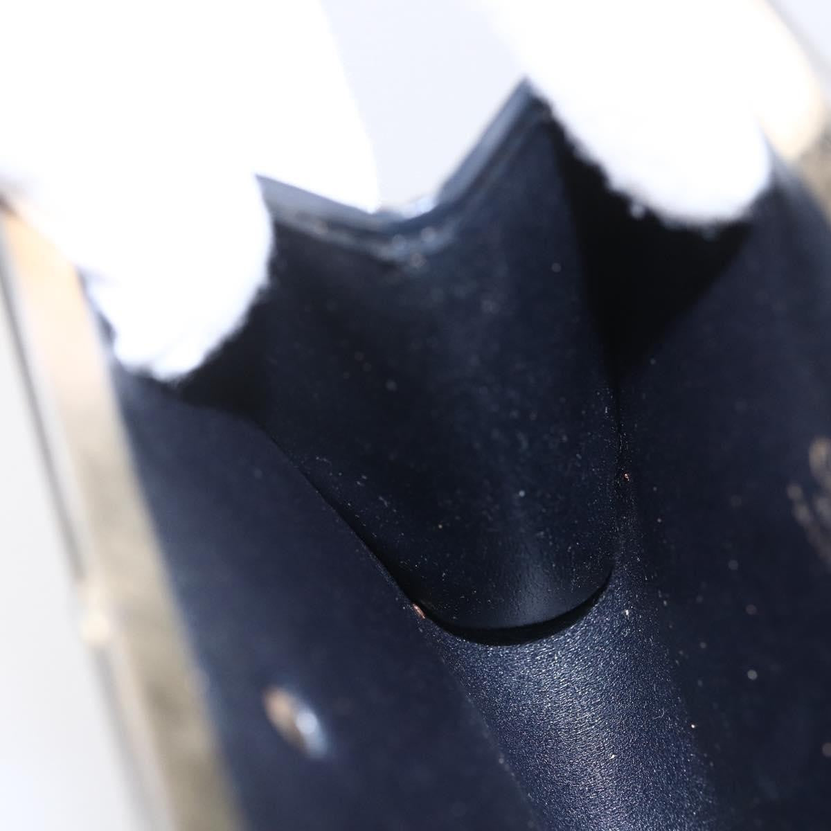 Christian Dior Vintage Trotter Pouch Canvas, NAVY, CANVAS, Clutche & pouche