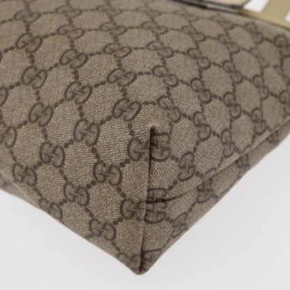 Gucci Vintage Open Tote GG Canvas, BEIGE, CANVAS, Tote bag