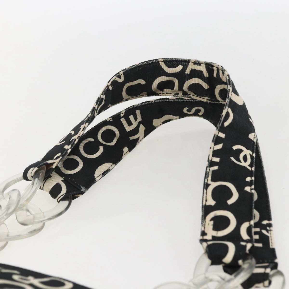 Chanel 31 Rue Cambon Beach Zip Tote Printed Canvas, BLACK, CANVAS, Tote bag