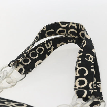 Chanel 31 Rue Cambon Beach Zip Tote Printed Canvas, BLACK, CANVAS, Tote bag