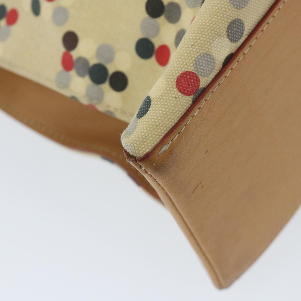 Burberry Open Tote Printed Canvas, BEIGE, CANVAS, Tote bag