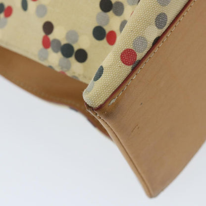 Burberry Open Tote Printed Canvas, BEIGE, CANVAS, Tote bag