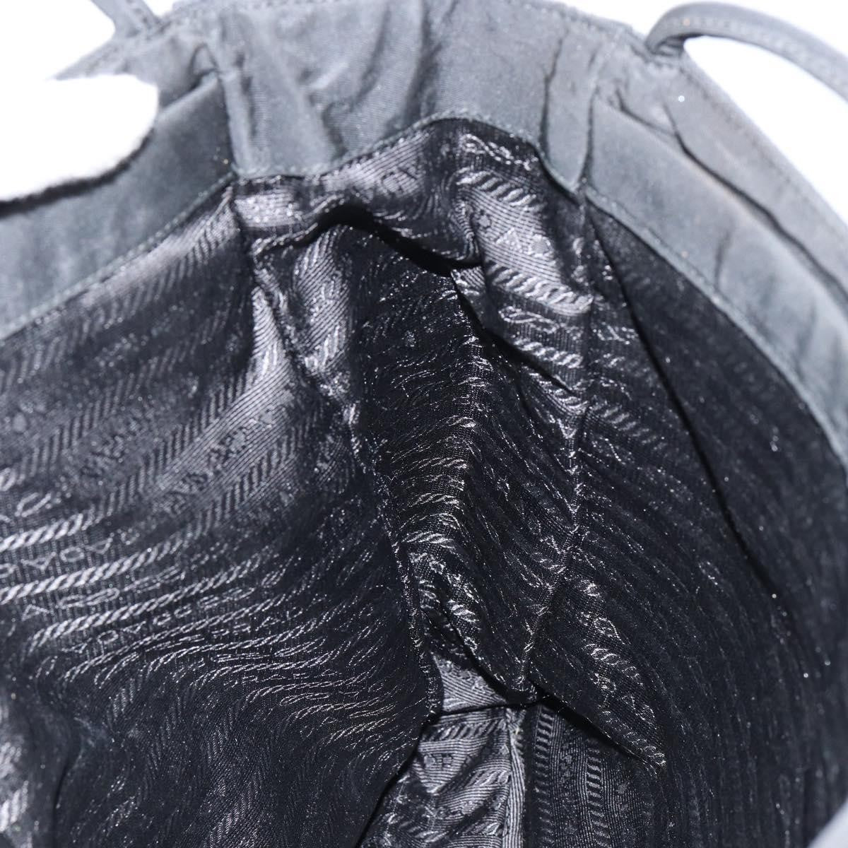 Prada Vintage Tote Tessuto, BLACK, NYLON, Tote bag
