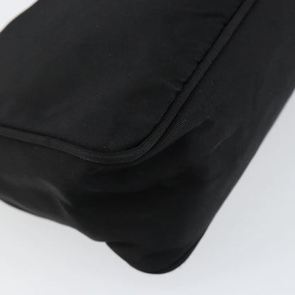 Prada Hobo Tessuto, BLACK, NYLON, Handbag