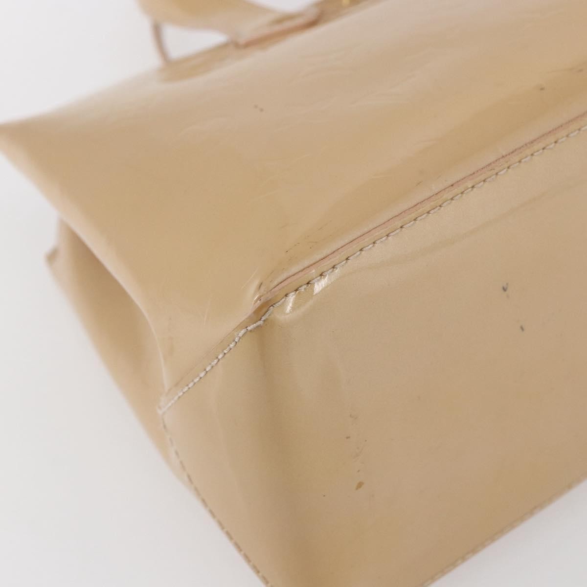 Louis Vuitton Wilshire Handbag Monogram Vernis, BEIGE, PATENT_LEATHER, Handbag