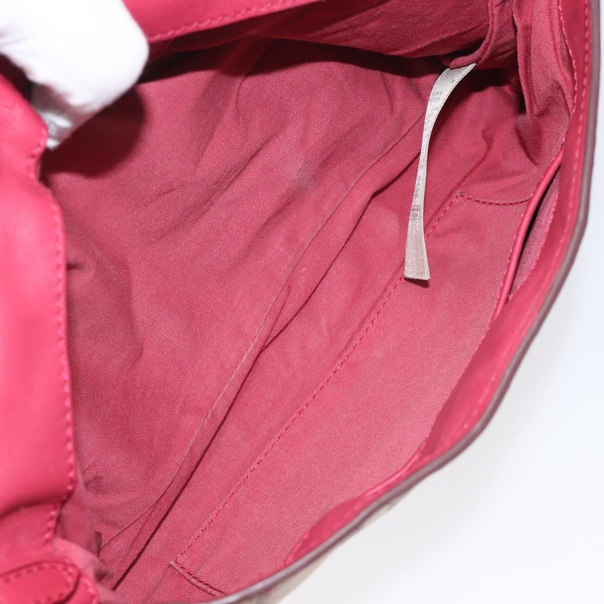 Burberry Flap Shoulder Bag Nova Check Coated Canvas, PINK, CANVAS, Shoulder bag