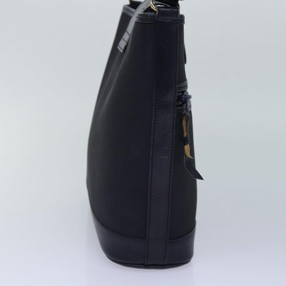 Burberry Vintage Shoulder Bag Nylon, NAVY, NYLON, Shoulder bag