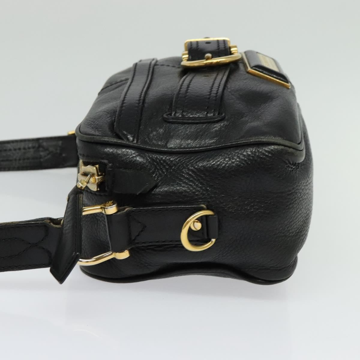 Burberry Shoulder Bag Leather, BLACK, LEATHER, Shoulder bag