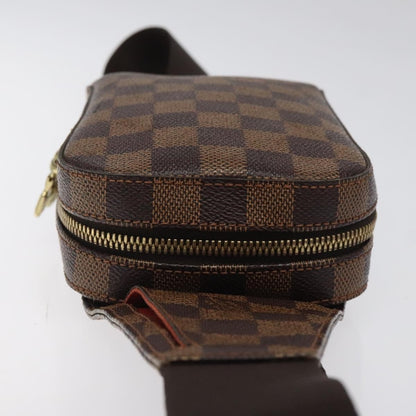 Louis Vuitton Geronimos Waist Bag Damier, BROWN, CANVAS, Shoulder bag