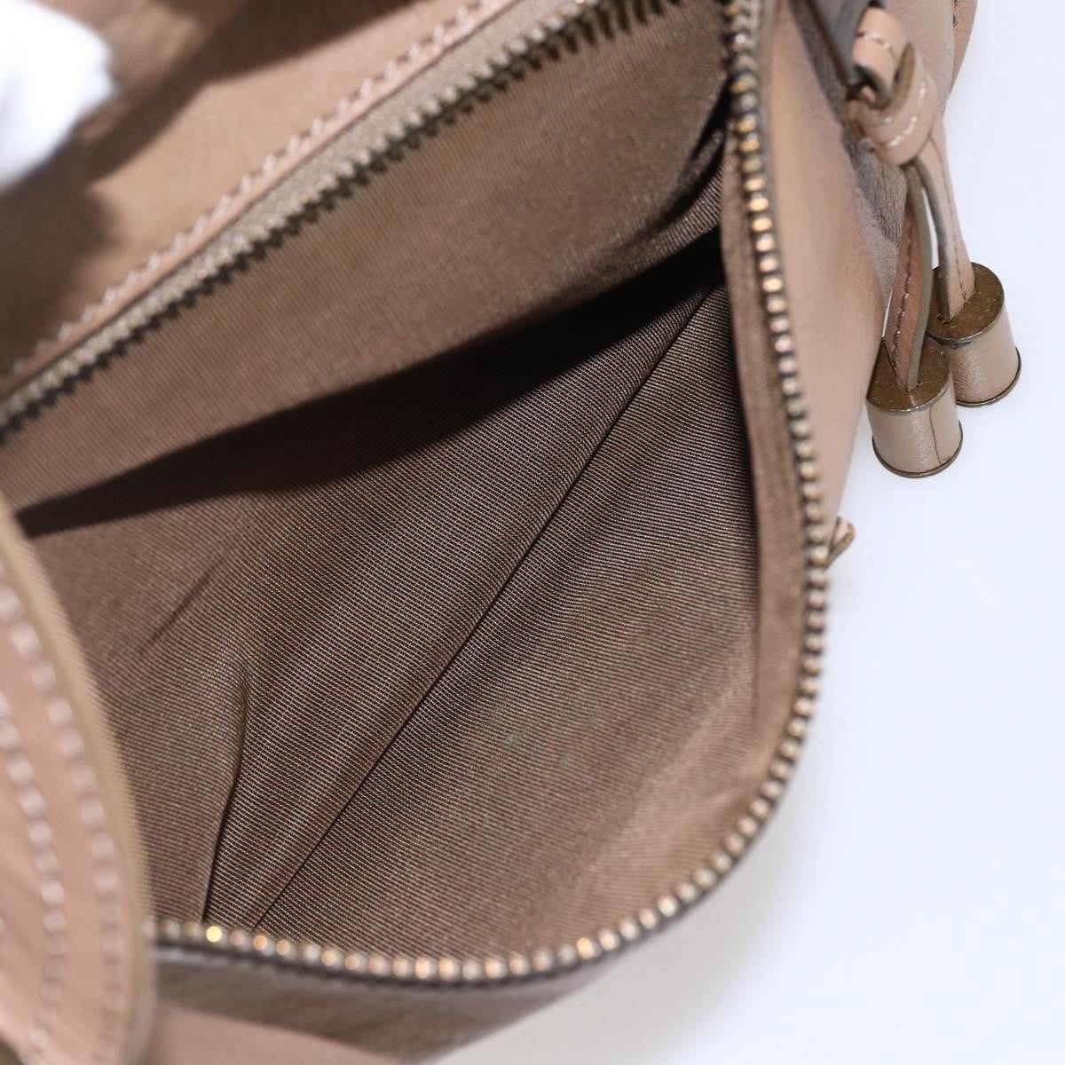 Burberry Blue Label Handbag Leather, BROWN, LEATHER, Handbag