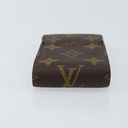 Louis Vuitton Etui Cigarette Case Monogram canvas, BROWN, CANVAS, Wallets