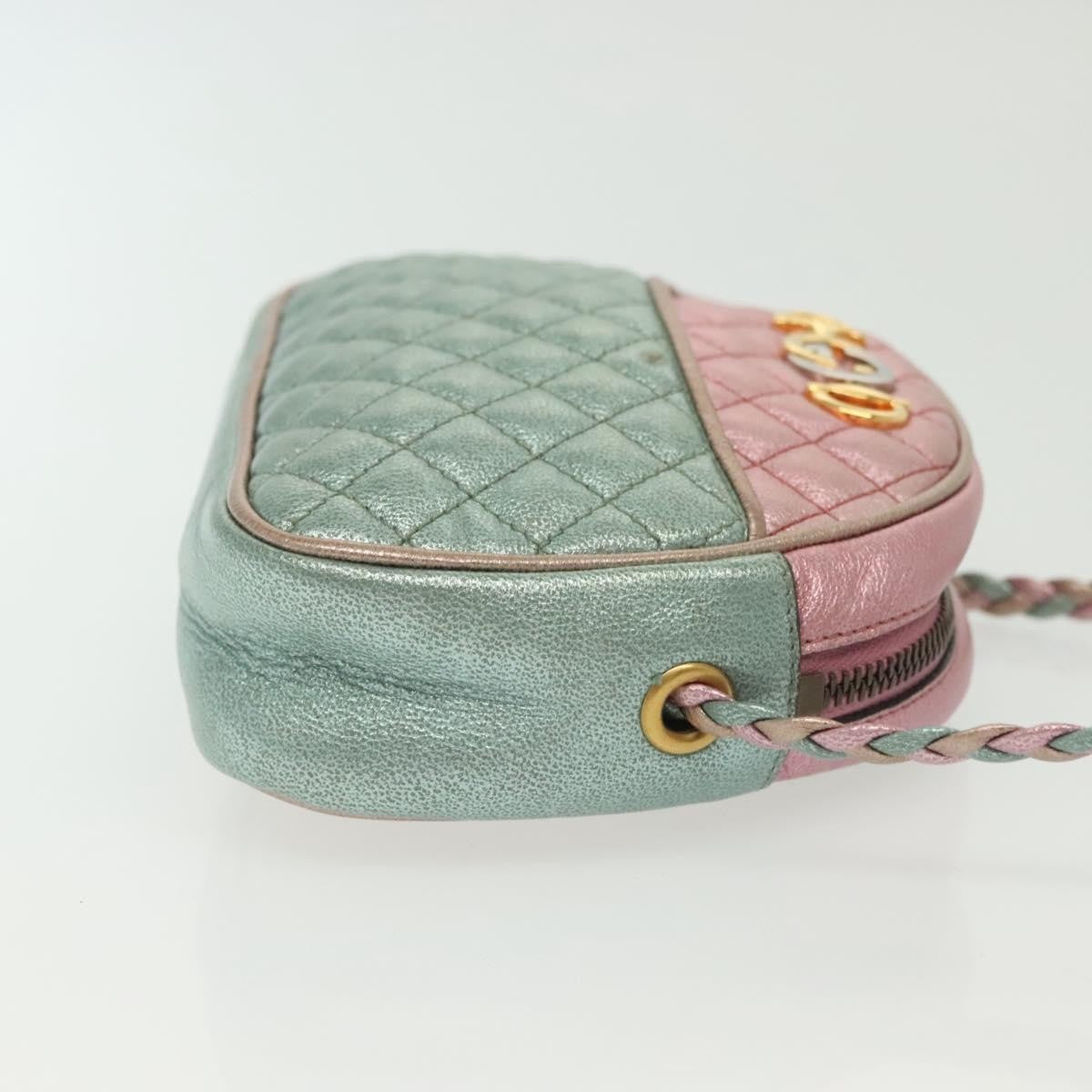 Gucci Trapuntata Camera Shoulder Bag Quilted Laminated Leather, MULTICOLOUR, LEATHER, Shoulder bag