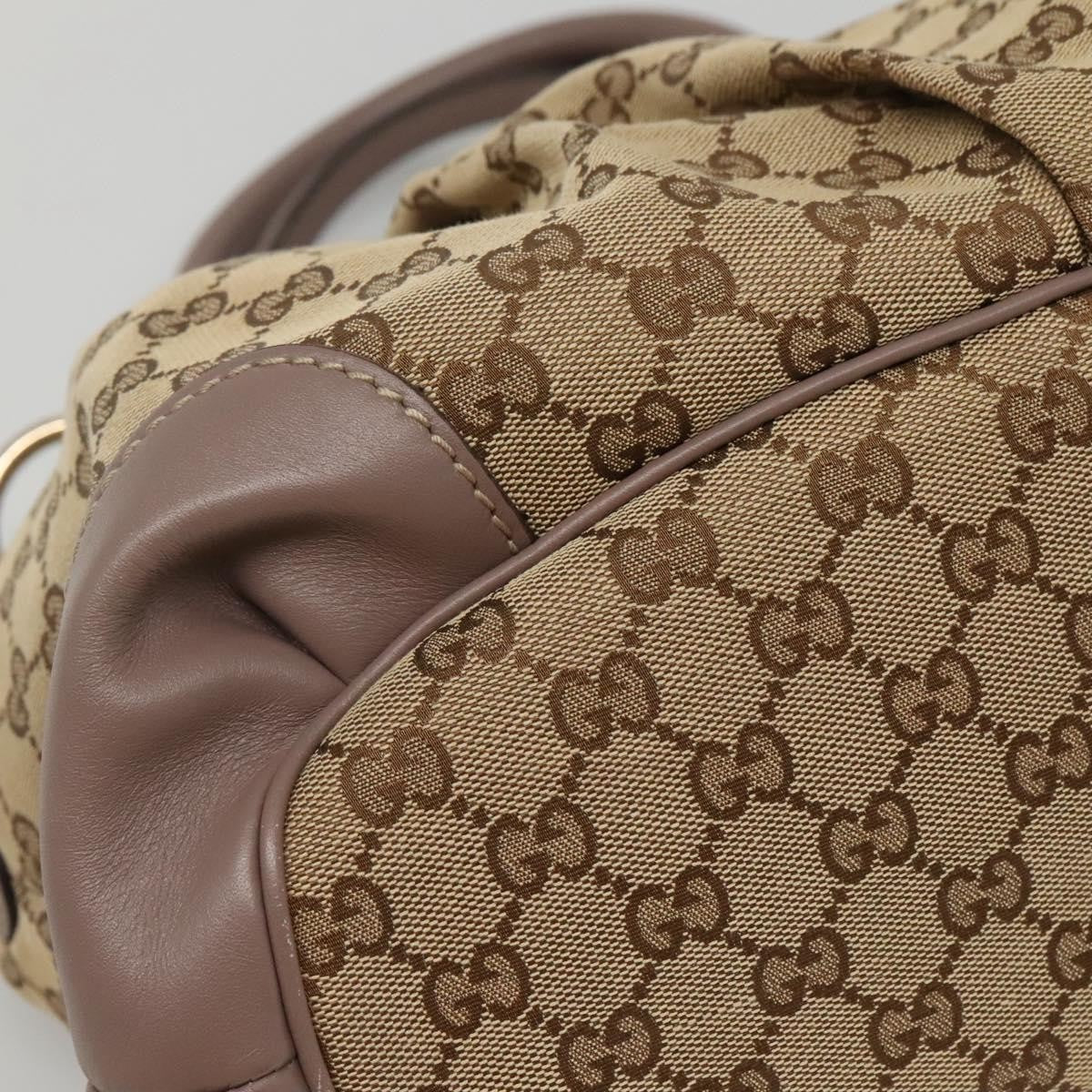 Gucci Sukey Top Handle Satchel GG Canvas with Leather, BEIGE, CANVAS, Handbag
