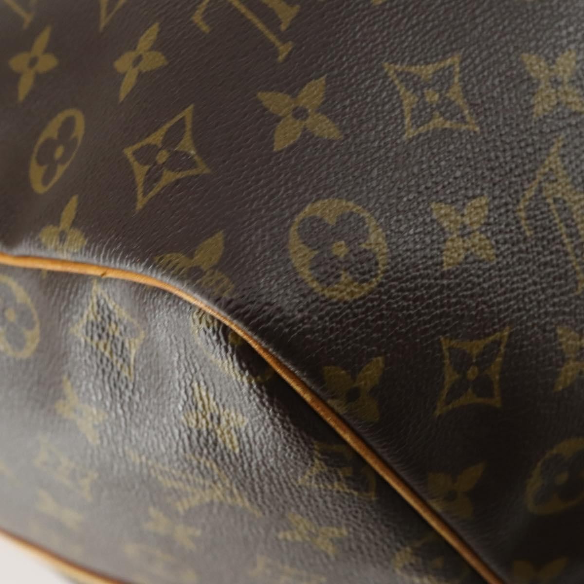 Louis Vuitton Keepall Bandouliere Bag Monogram Canvas, BROWN, CANVAS, Travel bag
