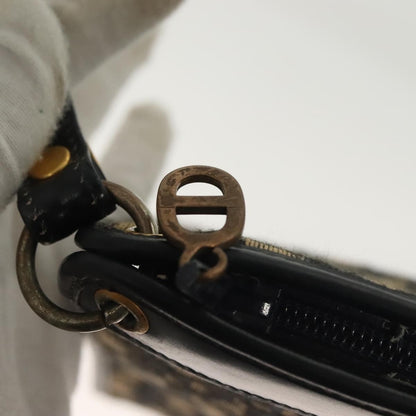 Christian Dior wristlet zip dior Canvas, NAVY, CANVAS, Shoulder bag