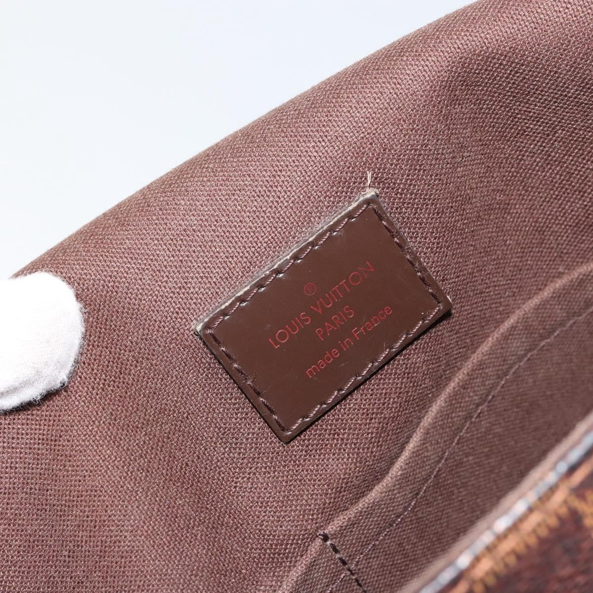 Louis Vuitton Brooklyn Handbag Damier, BROWN, CANVAS, Shoulder bag