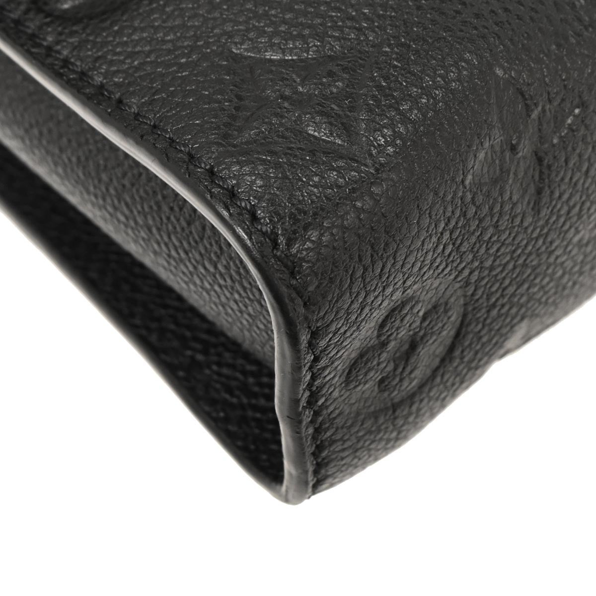 Louis Vuitton Fascinante Handbag Monogram Empreinte Leather, BLACK, LEATHER, Shoulder bag