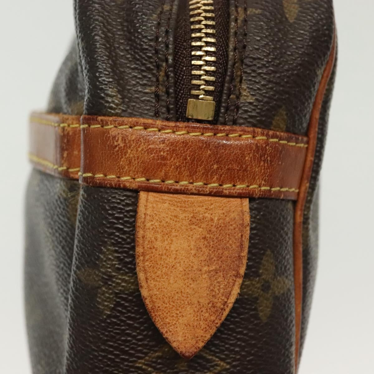 Louis Vuitton Compiegne Canvas, BROWN, CANVAS, Clutche & pouche