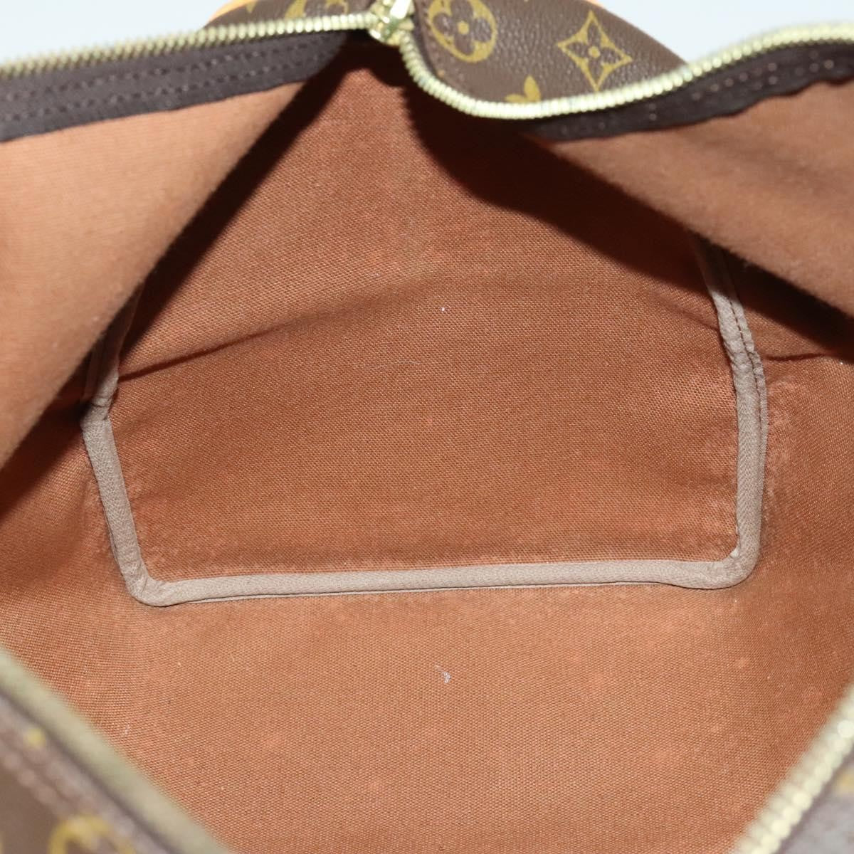 Louis Vuitton Keepall Bag Monogram Canvas, BROWN, CANVAS, Travel bag