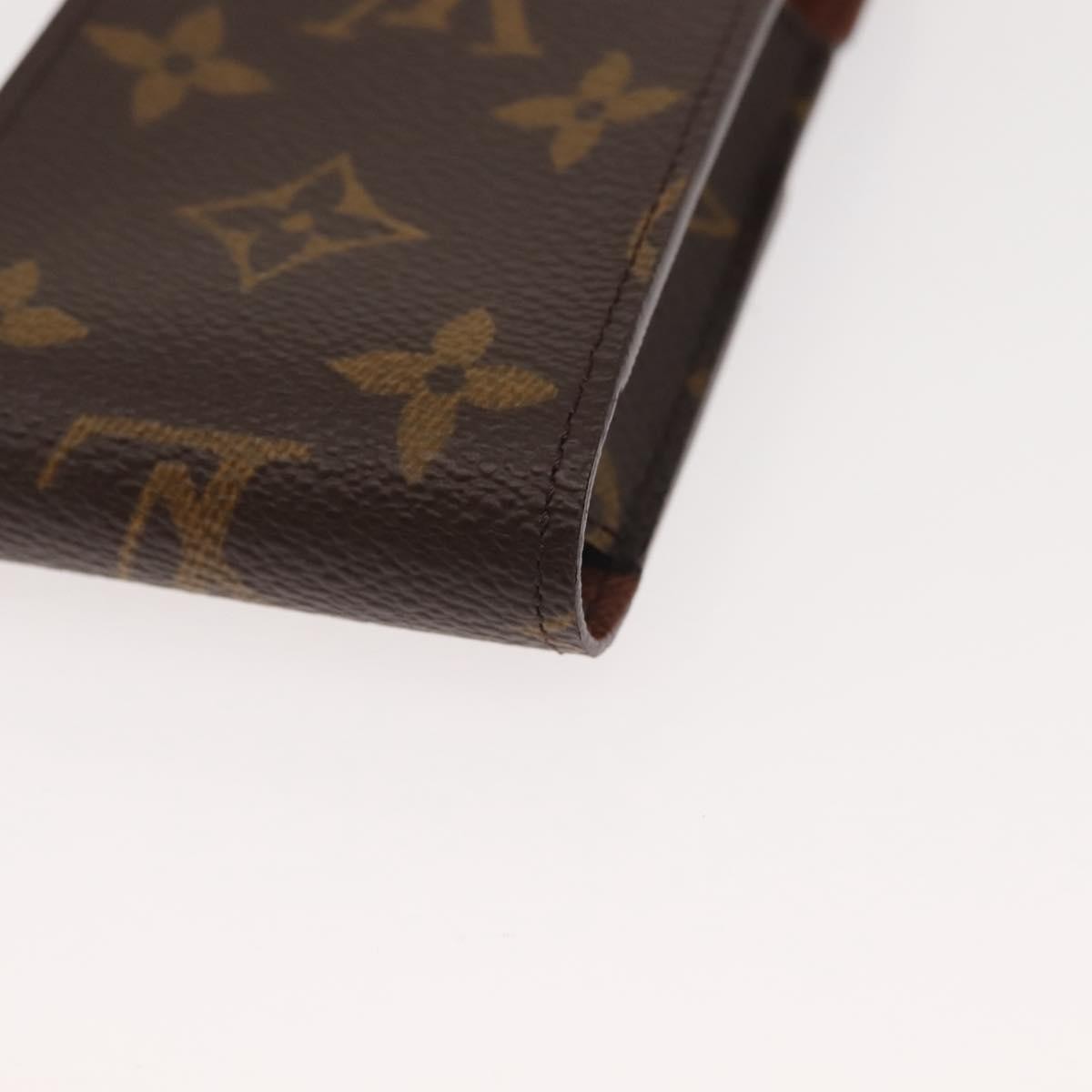 Louis Vuitton Etui Cigarette Case Monogram canvas, BROWN, CANVAS, Toiletry Case