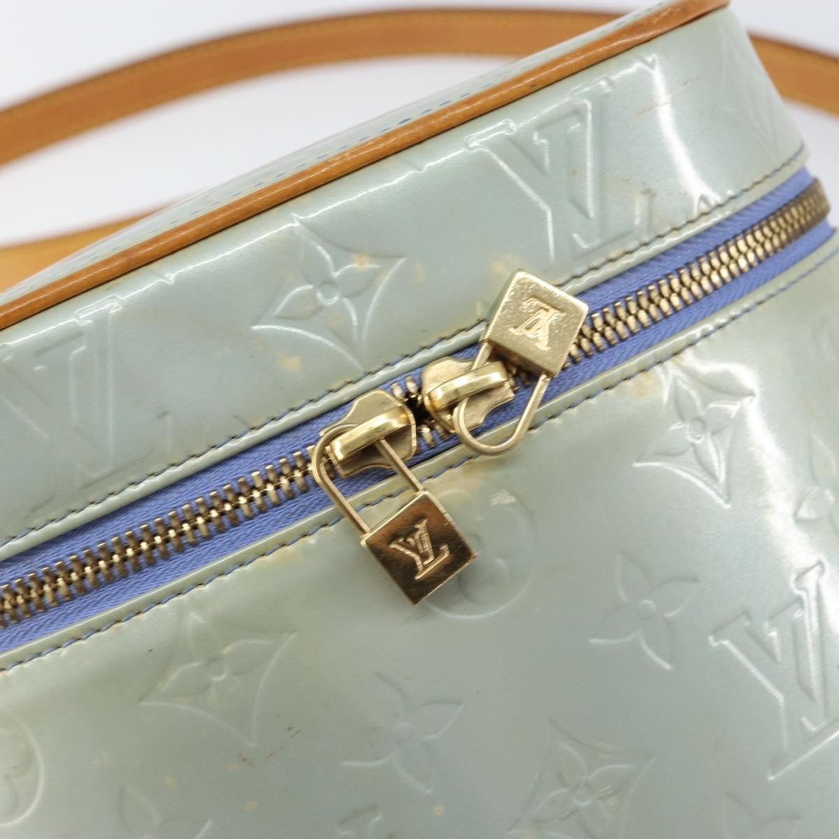 Louis Vuitton Sullivan Handbag Monogram Vernis, GRAY, PATENT_LEATHER, Shoulder bag