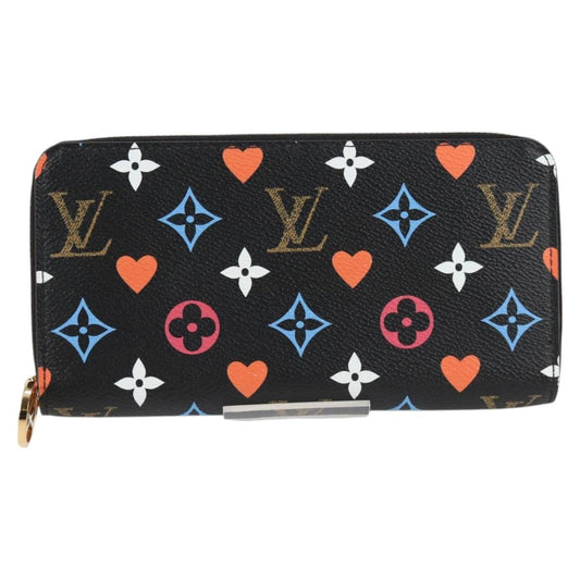 Louis Vuitton Zippy Wallet NM Monogram Canvas, BLACK, CANVAS, Wallets