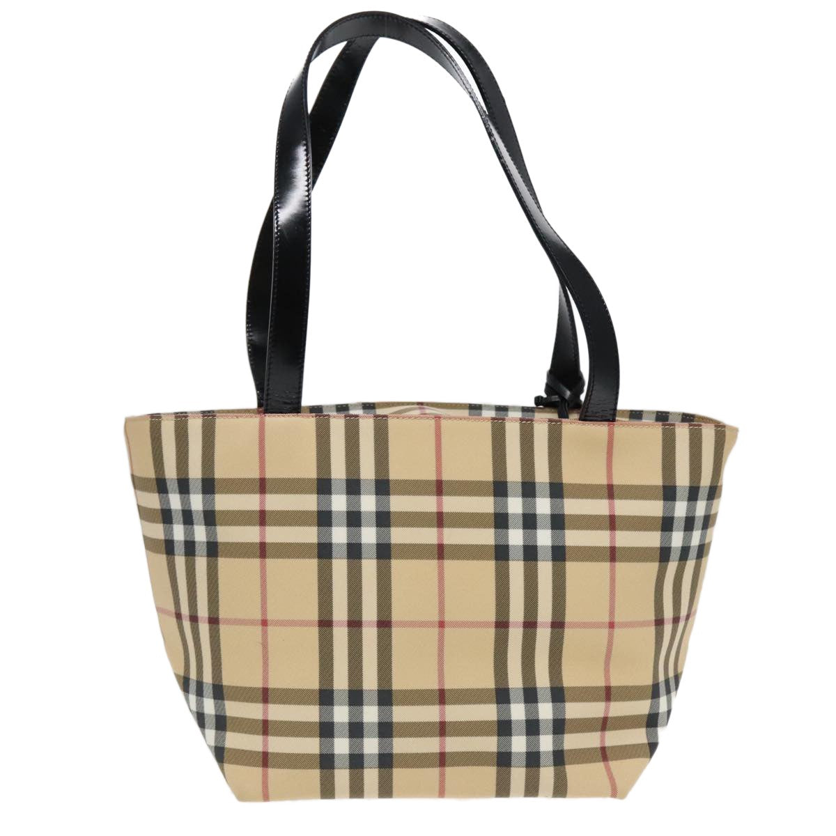 Burberry Nova Check Tote canvas check pattern, BEIGE, CANVAS, Tote bag
