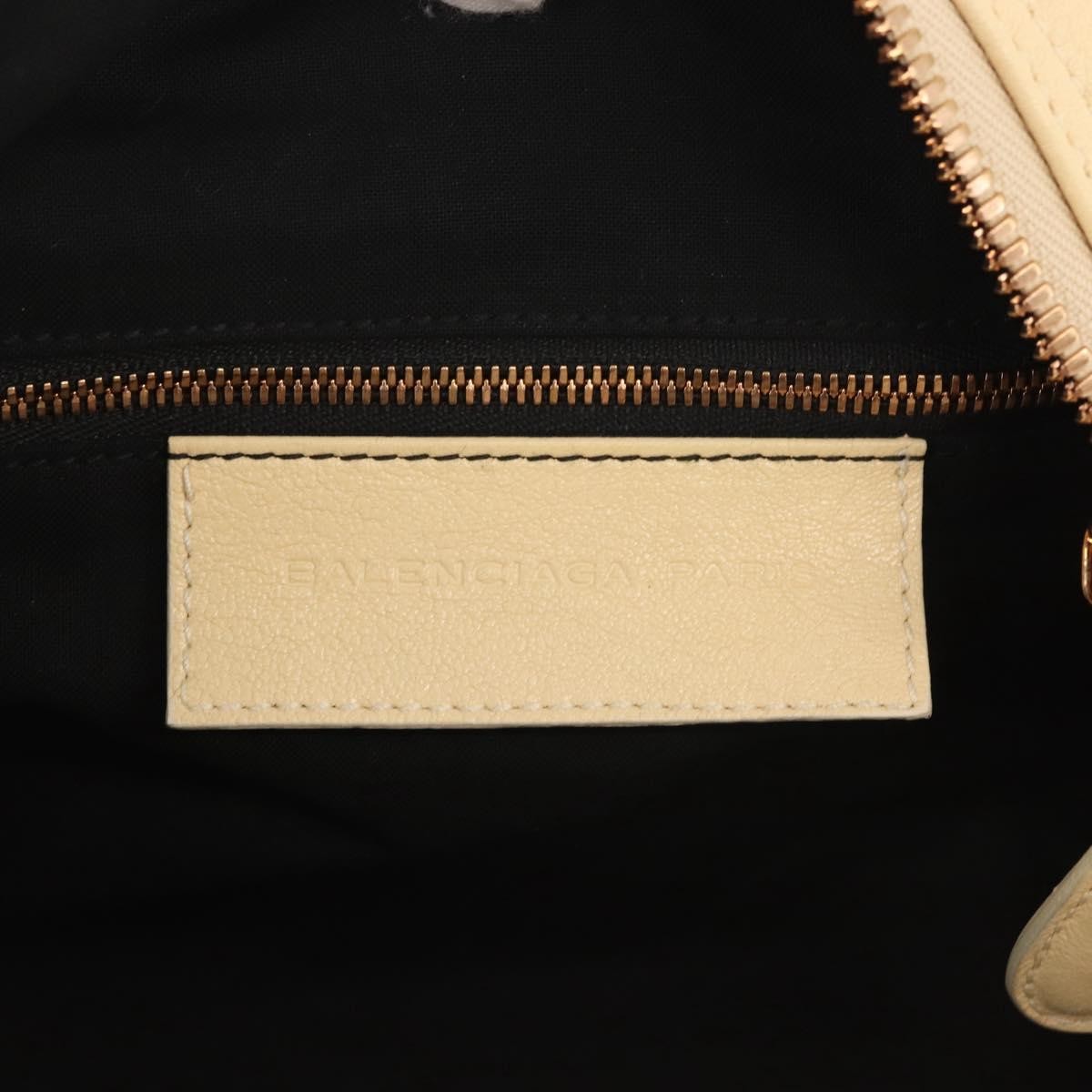 Balenciaga Vintage handbag Leather, BEIGE, LEATHER, Handbag