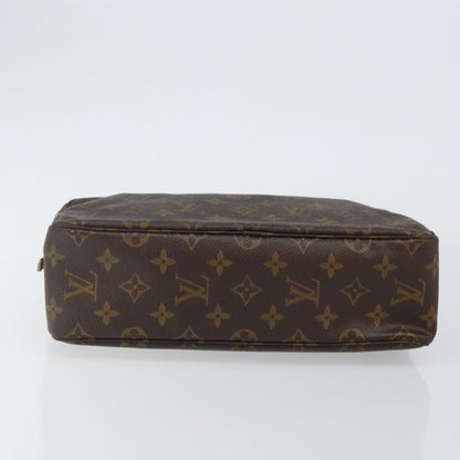Louis Vuitton Trousse Toilette Monogram Canvas, BROWN, CANVAS, Clutche & pouche