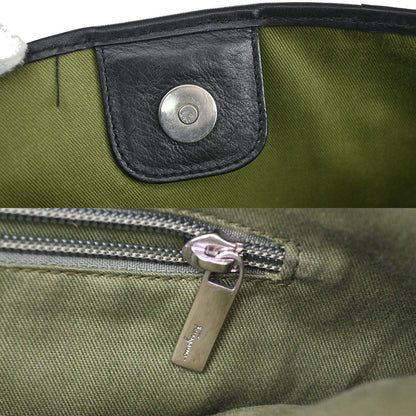 Salvatore Ferragamo Gancini Tote Gancini Canvas, BLACK, CANVAS, Tote bag