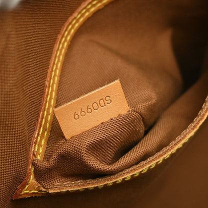 Louis Vuitton Alma Handbag Monogram Canvas, BROWN, CANVAS, Handbag