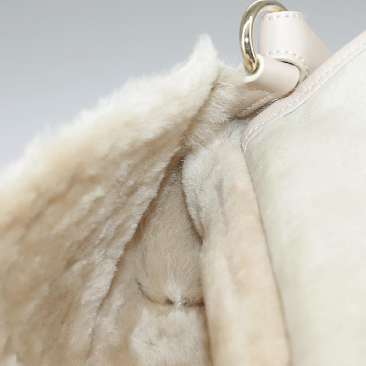 Salvatore Ferragamo Gancini Shoulder Bag Leather, PINK, LEATHER, Shoulder bag